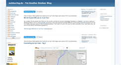 Desktop Screenshot of outdoorlog.de